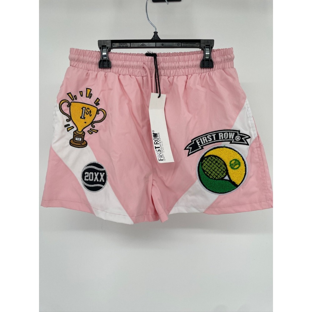 "First Row" The Nylon Short Tennis Size S New With Tags Pink